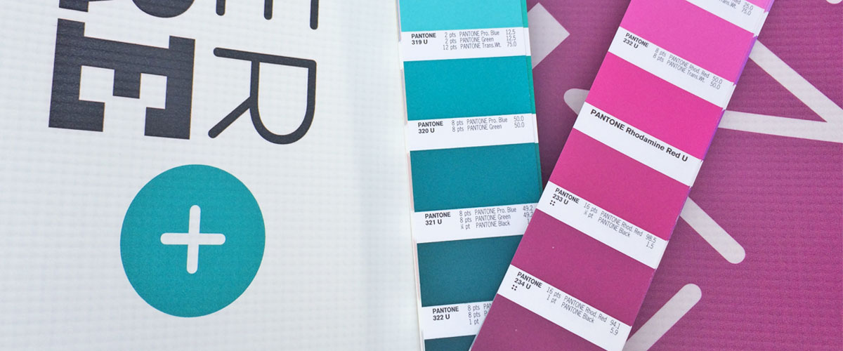 Pantone colors and sigange